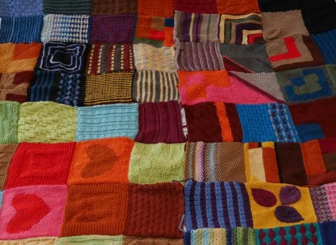 knit quilts